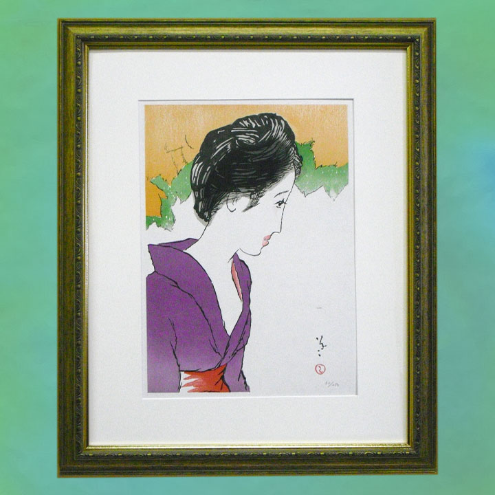 竹久夢二 「七夕」 版画 竹久夢二 「七夕」額付き 楽天市場】七夕 竹久夢