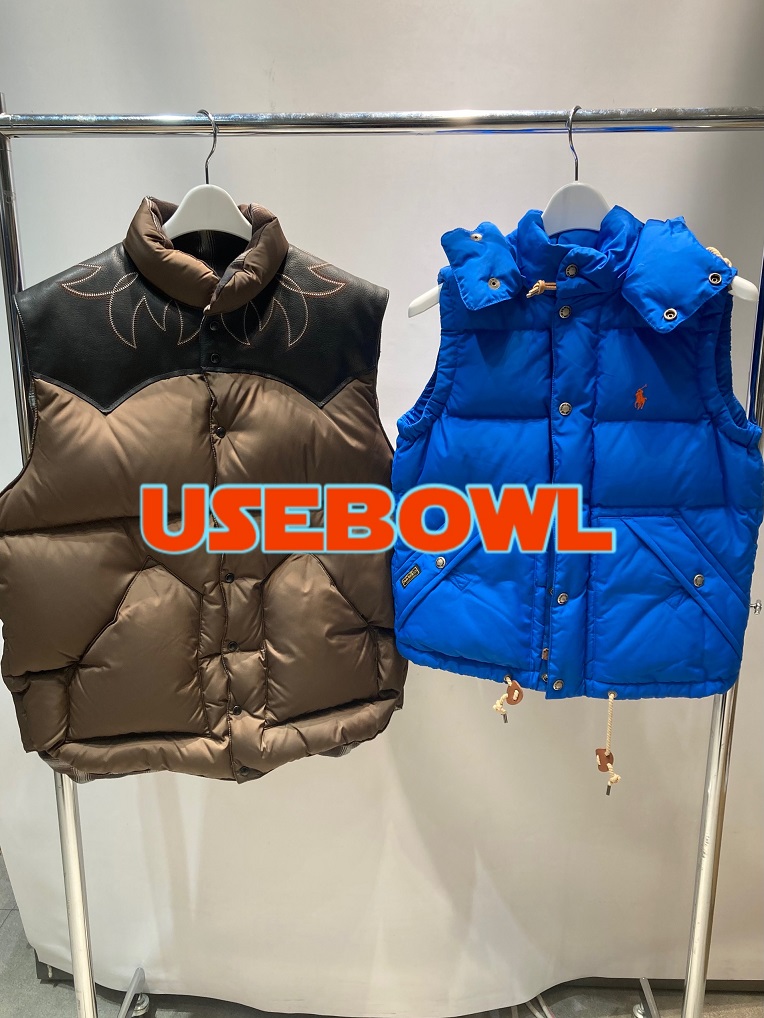 メンズセールアイテム紹介 ダウンベスト編｜usebowl｜ショップニュース