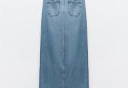 ZARA WOMAN｜Z1975 ミディスカート パッチポケット