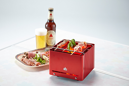 串が燃えずに串焼きもできる！