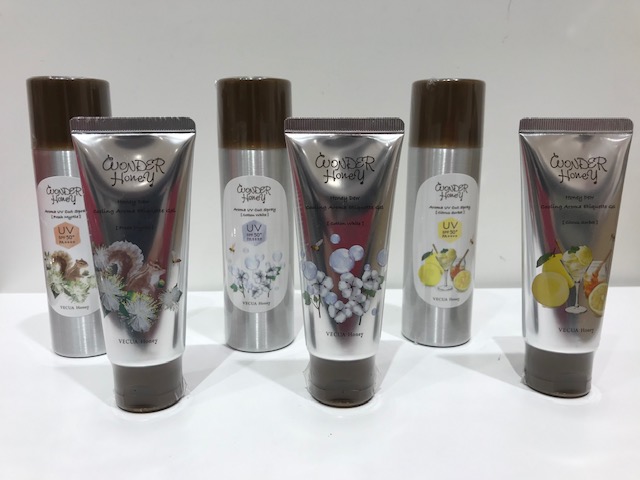 ベキュア ワンダーハニアロマUVカットスプレー・アロマエチケットジェル