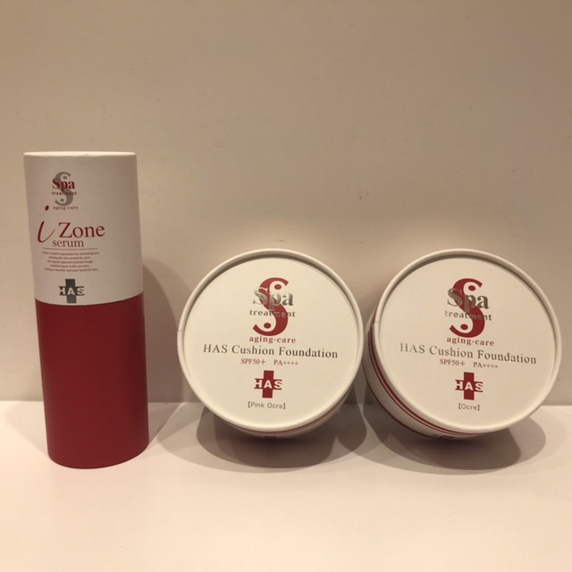 大人気☆スパトリートメント HAS Iゾーンセラム・クッションファンデ セルレに新規入荷~♪