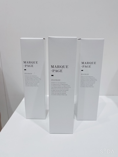 1本で化粧水、乳液、美容液、マッサージクリーム、保湿クリーム(化粧下地)の5役をカバー!時間のない朝や早く休みたい夜、外出先のお手入れにも便利なマルクバージュオールインワンゲルがセルレに入荷~♪