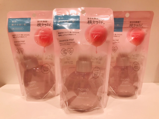 塗る乳酸菌と桃セラミド☆いつでもうるうる乾燥対策の潤いバリアミストがセルレに新規入荷~♪