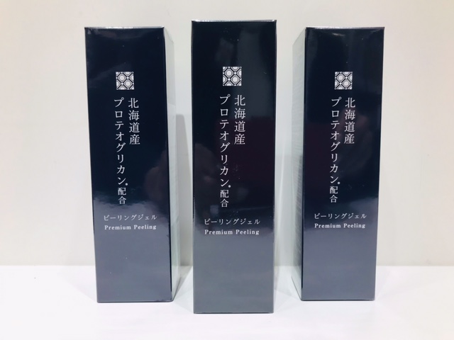 北海道産プロテオグリカン配合ピーリングジェル☆お待たせいたしました~ポロポロ、セルレに新規入荷~♪