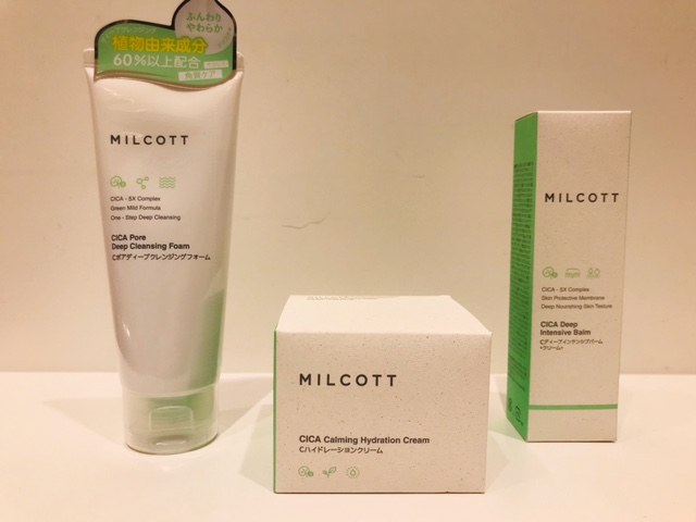 ミルコット☆Cポアディープクレンジングフォーム・Cハイドレーションクリーム・Cデイープインテンシブバームがセルレに新規入荷~♪