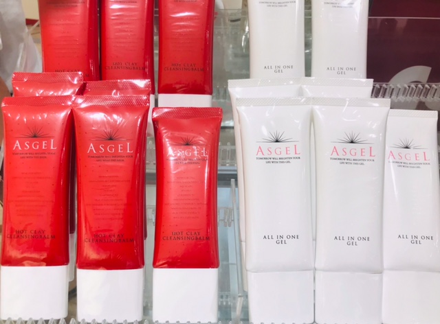 アスゲルクレンジングバーム&オールインワンジェル☆セルレに新規入荷~♪