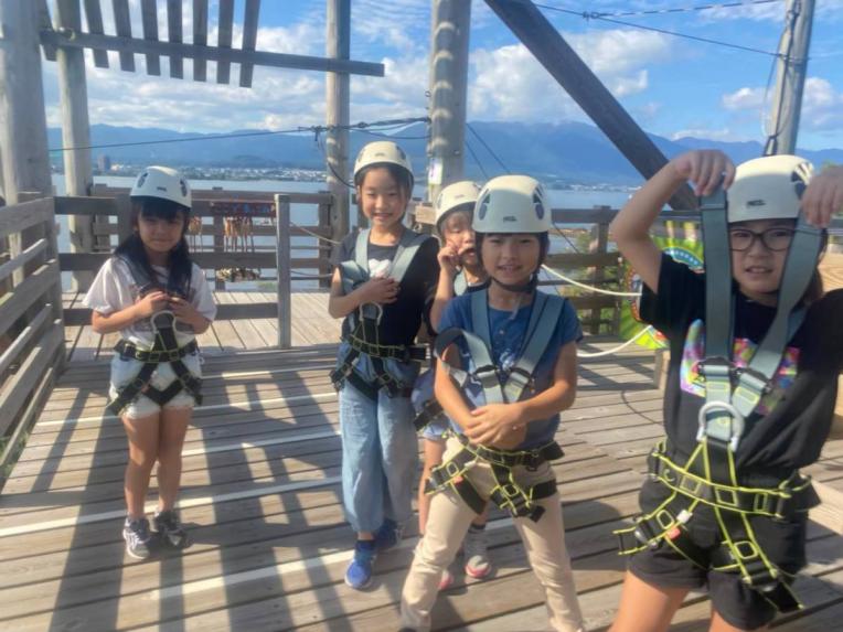 気温快適！爽快！アスレチックで大冒険!！