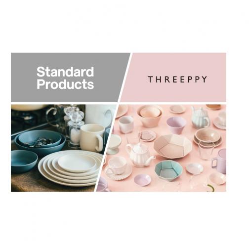 Standard Products / THREEPPYのロゴ