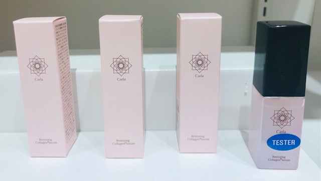 わずか10秒でピーン★カーラ 復元コラーゲンセラム新規入荷~こんなセラムほしかったぁ~♪