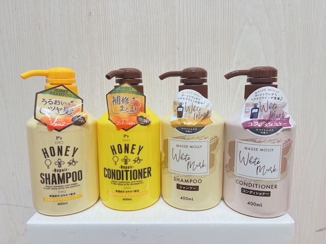 うるおいツヤ髪!!はちみつとホワイトムスクシャンプーが入荷しました❤