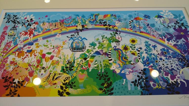 ホラグチカヨ版画