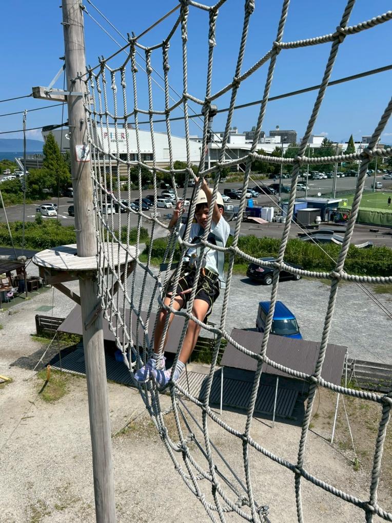 スポーツの秋にはアスレチックを！