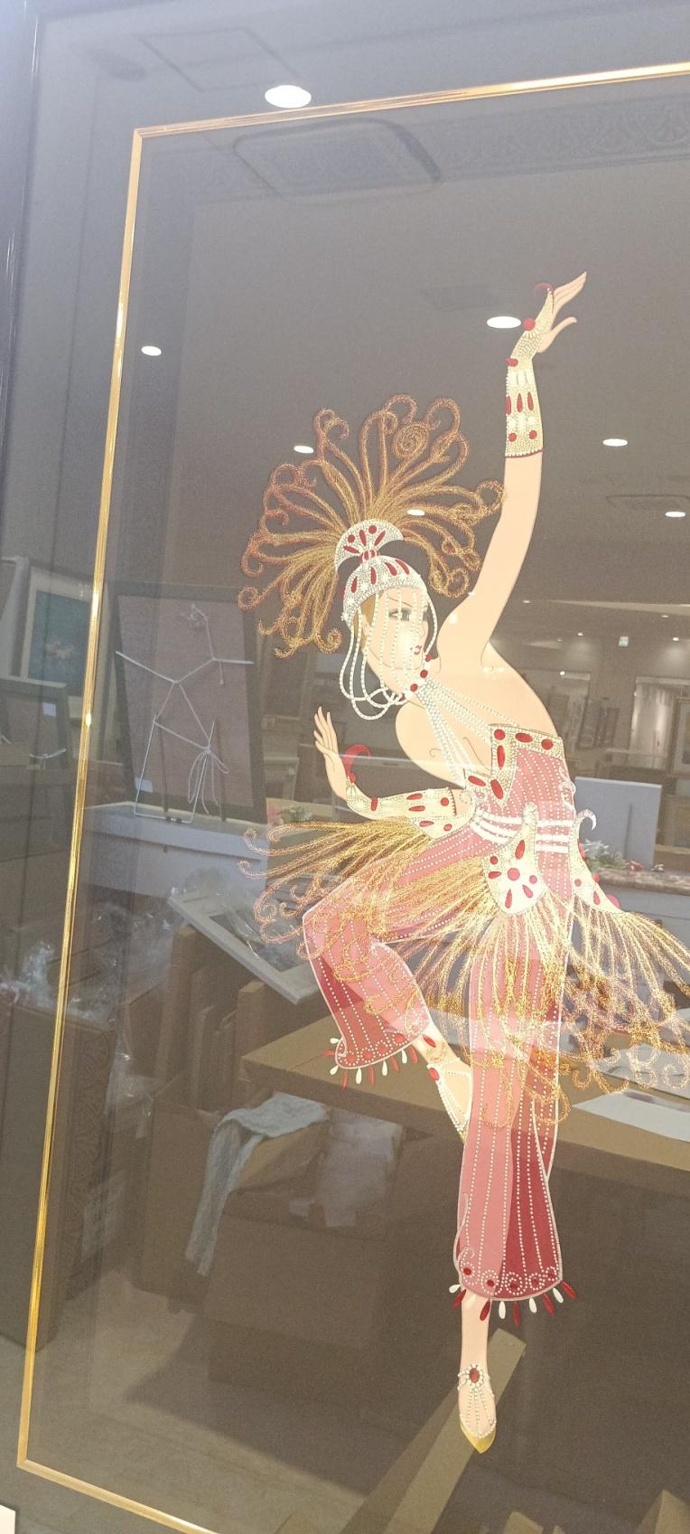 世界の美術史に名を遺す画家達　エルテ・テイシヤオカン・東郷青児・その他大勢　版画　大きな額で続々入荷致しました！