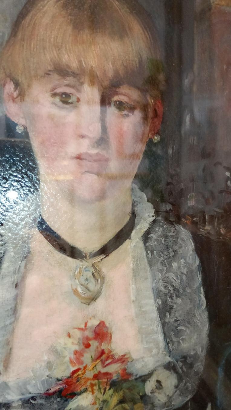 マネシルクスクリーン版画　あなたも幸せの中！