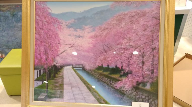 原画のため　著作権あります。写真撮影禁止。　新築・リフォーム・お祝い！有名絵画で美しいあなたのお城は美術館！