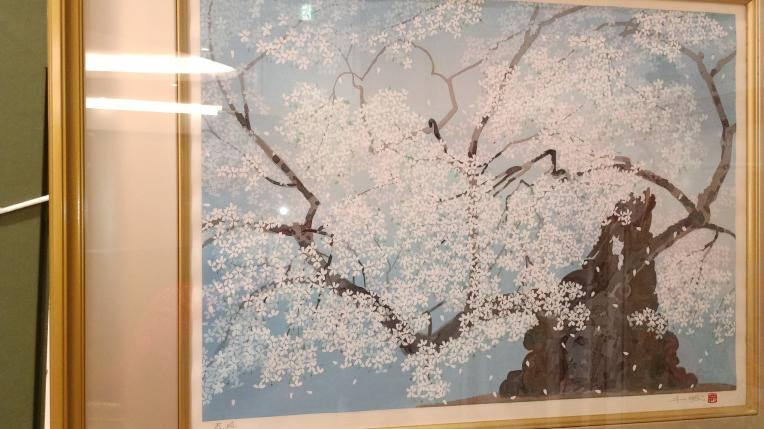 木版画　中島千波