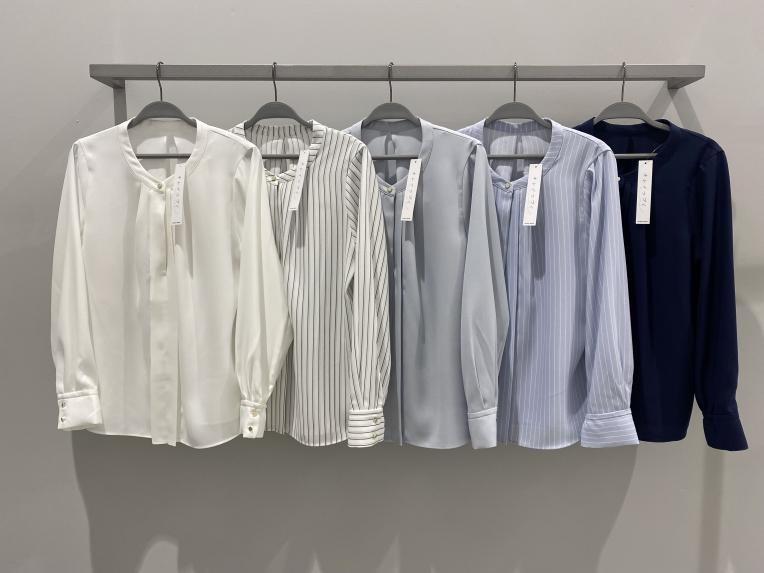 【新作商品入荷】ウィメンズ キレイつづく2WAYタック長袖