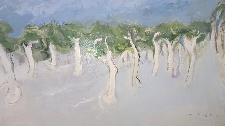 菊池豊「我が愛せしイスラエル」原画油絵　特別価格！