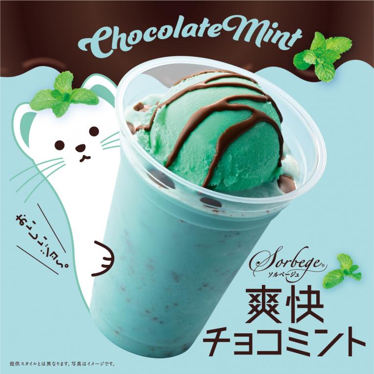 爽快　チョコミント