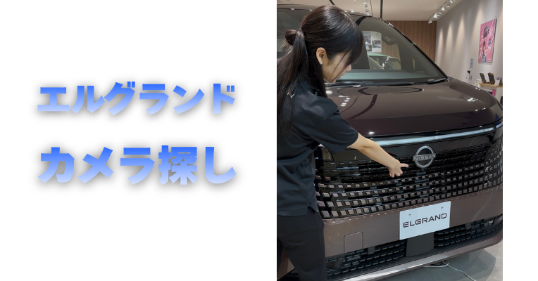 【滋賀日産】エルグランド カメラ探し