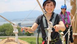 ピエリ守山で空中散歩！！