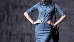 ERICA  ソフトデニム one piece  