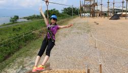 秋の３連休はお外でターザン(´艸｀*)