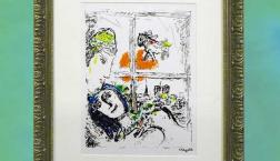 愛する人を失う悲しみを絵画に現した画家･･･シャガールのリトグラフ販売中！