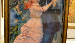 「ルノワール」3部作の1枚の版画、この大きさ！！迫力あります！