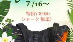 高品質、シャーク鮫革