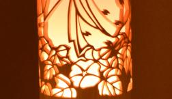 「紫式部」の世界。竹灯篭展開催予定　絵画との共通点は、「心に癒しと灯火を！」