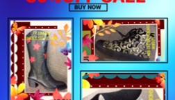 The third anniversary sale　IMPORT　SHOES　３０％OFF