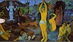 「我々はどこから来たのか　我々は何者か　我々はどこへ行くのか」ゴーギャン・フランスの画家！！シルクスクリーン販売中！