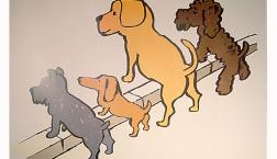 「エール  フランス〈キリン）｣・｢清潔な街のキャンペーン」でおなじみの　サヴィニャックのシルクスクリーン！が勢ぞろい！！！