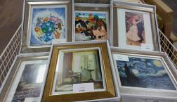 「ノアの箱舟」日本・世界・地球・・八つ切り額ポスター2600円