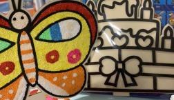 手も汚れない家も汚れない！？ビーズぬりえ