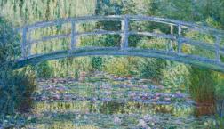 5/4「みどりの日」モネ「緑のハーモニー」版画　定価の50％ＯFF！