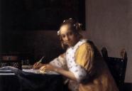 フェルメール「真珠の耳飾りの少女」　17世紀オランダ絵画黄金期　最も傑出した画家のひとり。において　シルクスクリーン！