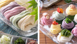 【季節限定】創業百七十有余年の歴史が育んだ　手延べ色そうめん