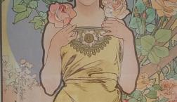 アルフォンス・ミュシャの新シリーズ「四季」可愛い美しい新入荷！有名絵画販売　世界の絵画ギャラリー　 横澤画材