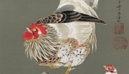 和して同ぜず・・・和の心　日本画の文化をご自宅に。伊藤若冲シルクスクリーン！