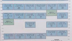 午後からのレッスンスケジュール☆