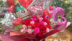 還暦祝いバルーンアレンジ