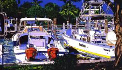 大きな船で迎えよう！海はすぐそこ！漕ぎ出せ！　鈴木英人ポスター！