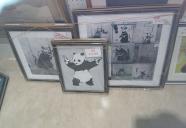 バンクシーポスターセール中！　新入荷！なんのメッセージ？！