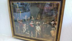 レンブラント「夜警」版画！レンブラントの瞳・洞察力！販売中！