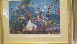 入荷！「ねむの木の子守り歌」藤城清治版画入荷！