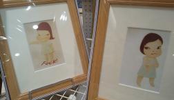 奈良美智  ポストカード・ルイシンポスター　インチ版　特別価格！