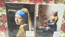 フェルメール　ルノワール　モネ　ゴッホ　小さなパネルで絵画観賞！プレゼントに最適！　